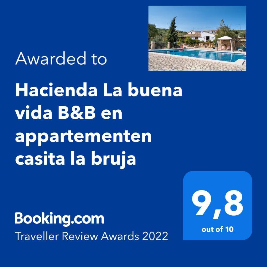 Hacienda La Buena Vida B&B En Appartementen Casita La Bruja Algarinejo Екстер'єр фото